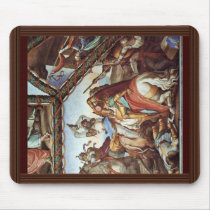 Frescoes At Casa Massimo In Rome Ariosto Hall Vaul Mouse Pad