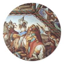 Frescoes At Casa Massimo In Rome Ariosto Hall Vaul Stickers