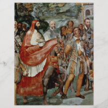 Frescoes From The Villa Farnese In Caprarola Farne Flyer Design