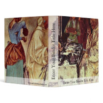 Frescoes In The Cloister Of The Benedictine Monast Vinyl Binders
