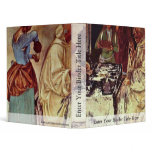 Frescoes In The Cloister Of The Benedictine Monast Vinyl Binders