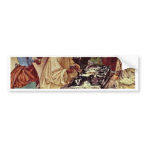 Frescoes In The Cloister Of The Benedictine Monast Bumper Sticker