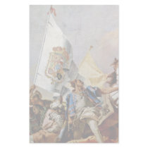 Frescoes In The Royal Palace Of Madrid Scene Personalized Stationery