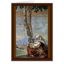 Frescoes In The Villa Vallmarana Vicenca Scene Card