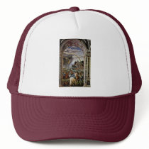 Frescoes On The Life And Deeds Mesh Hat