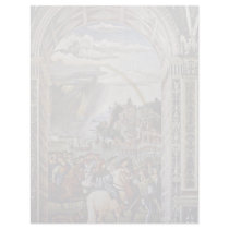 Frescoes On The Life And Deeds Letterhead Design