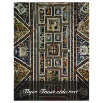 Frescoes On The Life And Deeds Of Enea Silvio Custom Flyer