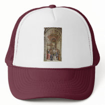 Frescoes On The Life And Deeds Of Enea Silvio Hat