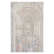 Frescoes On The Life And Deeds Of Enea Silvio Stationery Paper