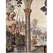 Frescoes On The Life And Deeds Of The Enea Silvio Photo Cut Out