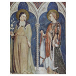 Frescoes With Scenes From The Life Of St. Martin Letterhead Template