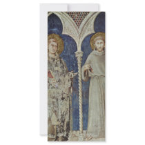 Frescoes With Scenes From The Life Of St. Martin Rack Card Template