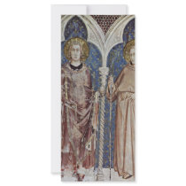 Frescoes With Scenes From The Life Of St. Martin Rack Card Design