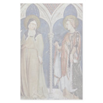 Frescoes With Scenes From The Life Of St. Martin Stationery Paper