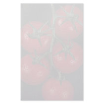 Fresh and juicy red tomatoes custom stationery