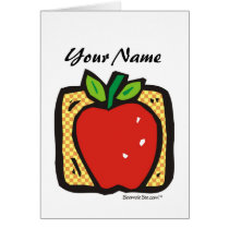 Fresh Apple. Card