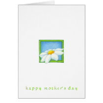 Fresh as a Daisy Mother's Day Card cards
