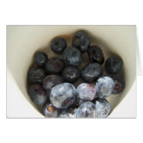 Fresh Blueberries cards