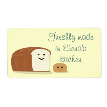 Fresh Bread Avery Label