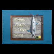 Fresh Catch of the Day placemats
