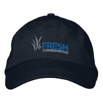 Fresh Conservative Logo Flex-Fit Hat embroidered hats