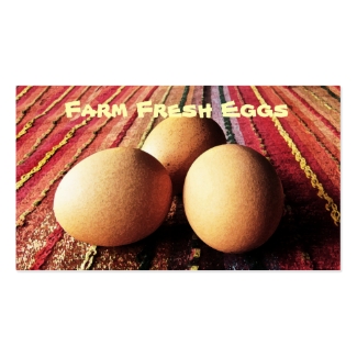 Fresh Eggs Business Card