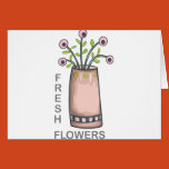 flowers, vase, fresh, flowers