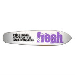 FRESH, FOR REAL EXCLUSIVE SNKR HEADS. CUSTOM SKATE BOARD
