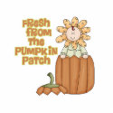 Fresh From Pumpkin Patch Baby Announcement photo sculptures
