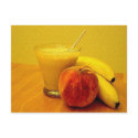 Fresh Fruit Smoothie postcards