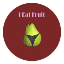 Fresh fruit sugar sticker