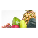 Fresh Fruits and Vegetables Layout Photo Card
