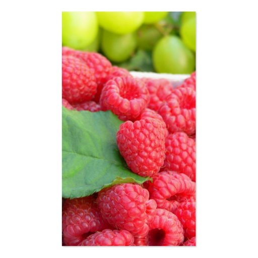 Fresh Fruits Business Card (front side)