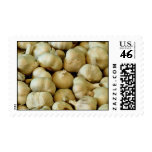 Fresh garlic Photo Stamp