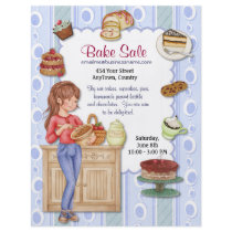 Fresh Goodness Bake Sale Flyer