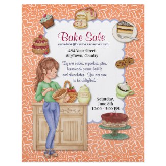 bake sale flyer