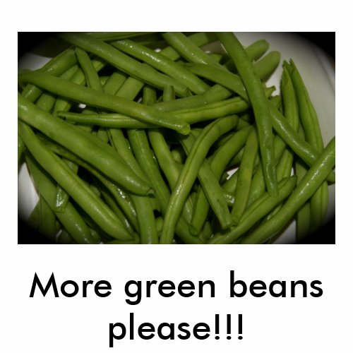 Fresh Green Beans bag