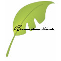 Fresh, Green Tropical Leaf t-shirts