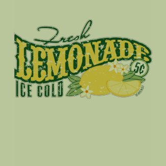 Fresh Lemonade Sign Tees shirt
