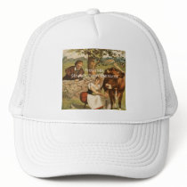 Fresh Milk Straight From the Farm hats by gotraw Fresh Milk Straight From the Farm hats