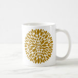Fresh Modern Abstract Chrysanthemum Mug