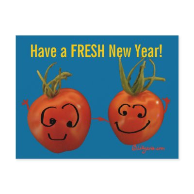 Fresh New Year Postcard by zooogle