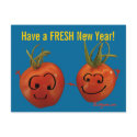 Fresh New Year Postcard