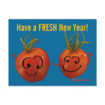 Fresh New Year Postcard