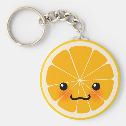 Fresh Orange Keychain