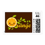 Fresh Orange Postage stamps