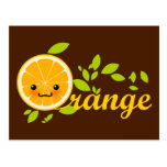 Fresh Orange Postcard
