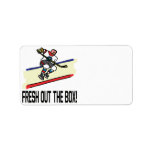 Fresh Out The Box Address Label