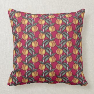 Fresh Peaches Pillows