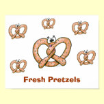 Fresh Pretzels Poster posters